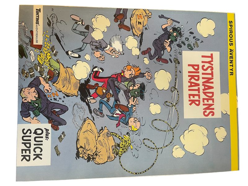 Spirous Äventyr Tystnadens Pirater plus: Quick Super  SC