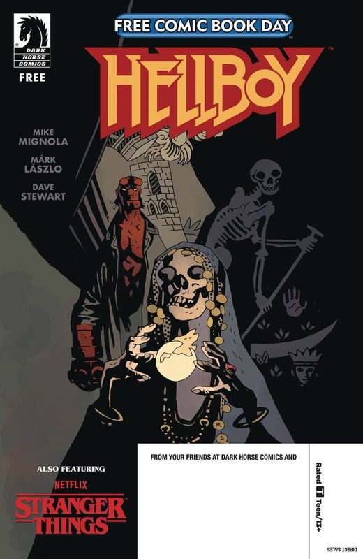 FCBD 2024 HELLBOY STRANGER THINGS