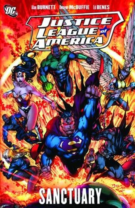 JUSTICE LEAGUE OF AMERICA SANCTUARY TP