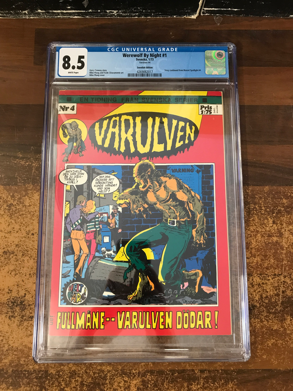 CGC 8,5 VARULVEN #4