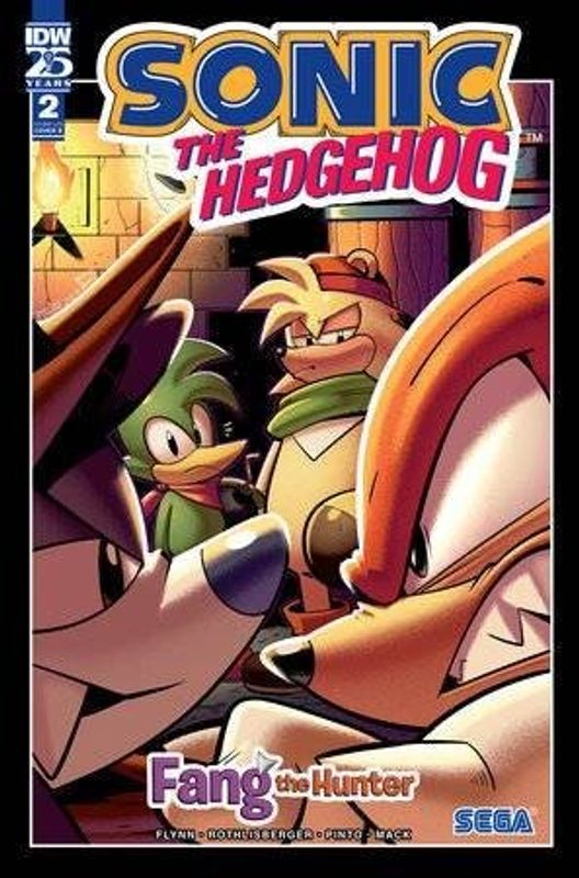 SONIC THE HEDGEHOG FANG HUNTER #2 CVR B ROTHLISBERGER