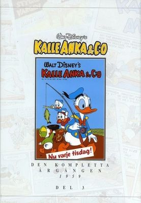 Kalle Anka & Co den Kompletta årg. 1959 HC del 3
