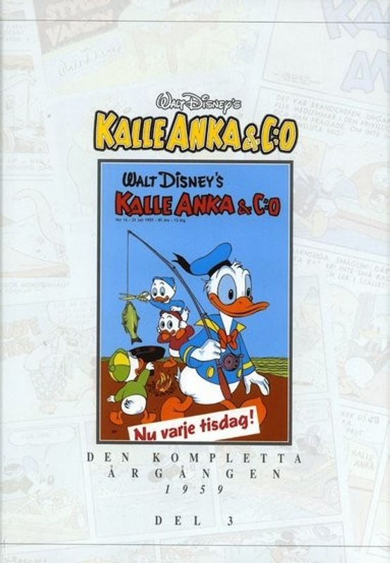 Kalle Anka & Co den Kompletta årg. 1959 HC del 3
