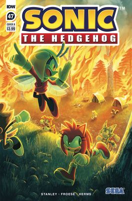 SONIC THE HEDGEHOG #47 CVR B HAINES