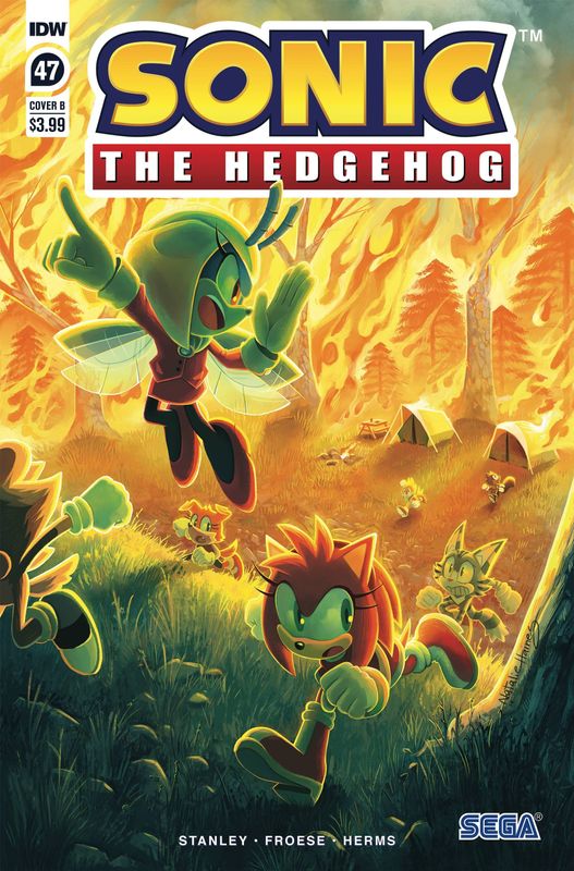 SONIC THE HEDGEHOG #47 CVR B HAINES