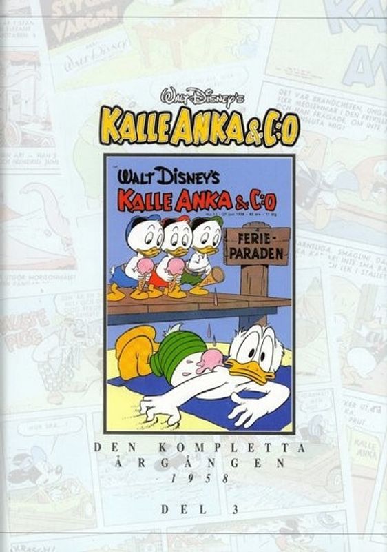 Kalle Anka & Co den Kompletta årg. 1958 HC del 3