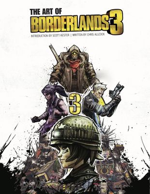 ART OF BORDERLANDS 3 HC