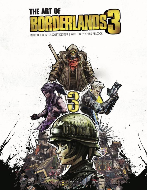 ART OF BORDERLANDS 3 HC