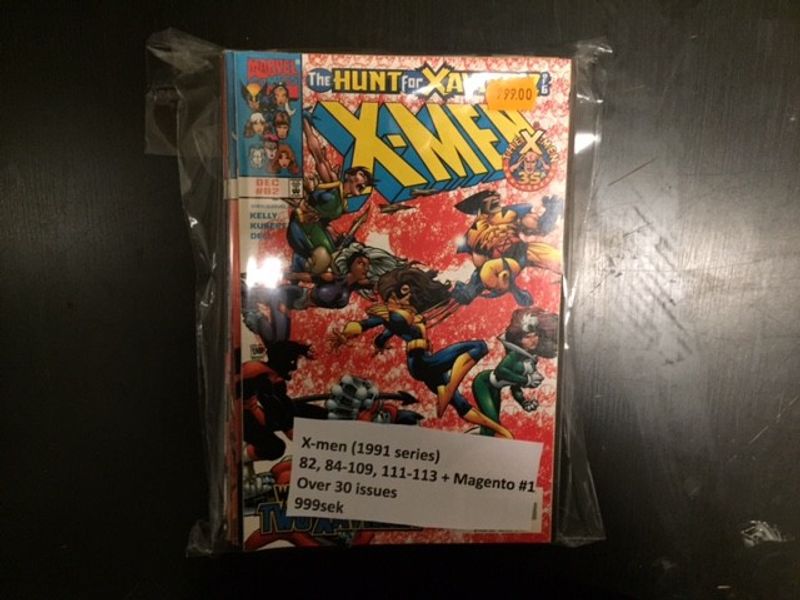 X-Men (1991) #82, 84-109, 111-113 + Magneto #1