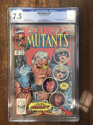 CGC 7,5 NEW MUTANTS #87