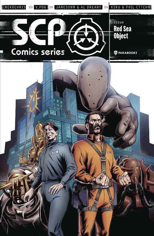SCP FOUNDATION COMIC BOOK RED SEA OBJECT