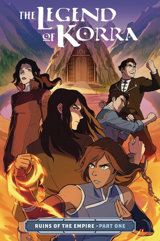 LEGEND OF KORRA TP VOL 04 RUINS OF EMPIRE PT 1