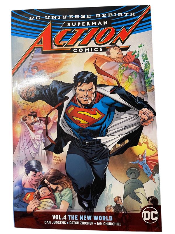 SUPERMAN ACTION COMICS TP VOL 04 THE NEW WORLD (REBIRTH)