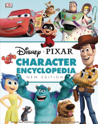 DISNEY PIXAR CHARACTER ENCYCLOPEDIA NEW ED HC