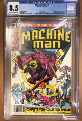 CGC 8,5 MACHINE MAN #19