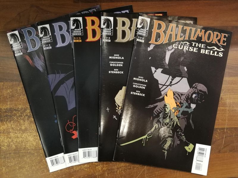 Baltimore The Curse Bells (2011 Dark Horse) #1-5 (complete)