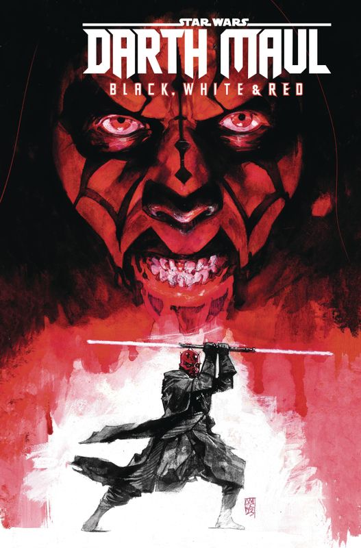 STAR WARS DARTH MAUL BLACK WHITE & RED TREASURY ED TP