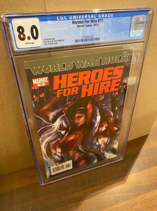 CGC 8,0 HEROES FOR HIRE #13