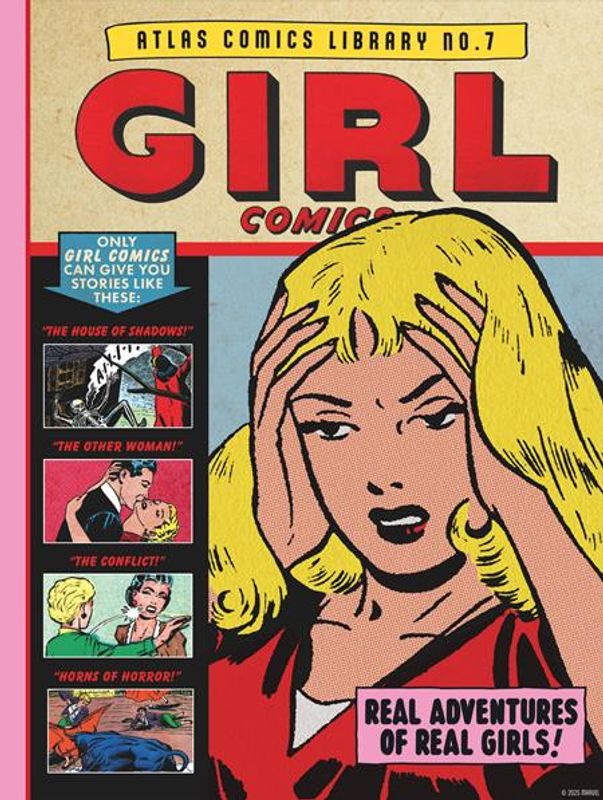 ATLAS COMICS LIBRARY HC NO 07 GIRL COMICS 