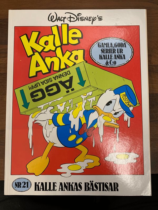 Kalle Ankas Bästisar nr 21 Gamla goda serier ur Kalle Anka & c:o