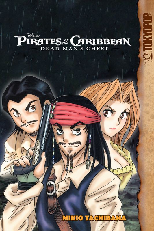 DISNEY MANGA PIRATES CARIBBEAN DEAD MAN CHEST GN