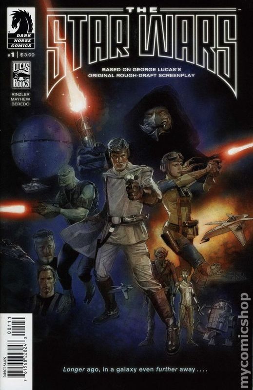 STAR WARS #1 (OF 8) LUCAS DRAFT