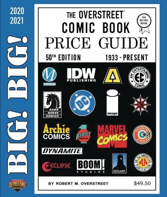 BIG BIG OVERSTREET PRICE GD VOL 50