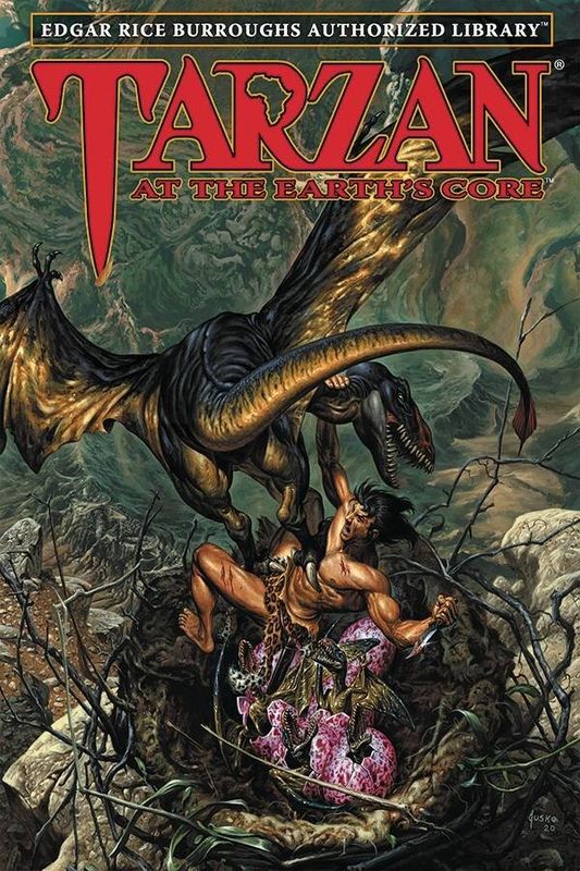 ERB AUTH LIB TARZAN HC VOL 13 TARZAN AT EARTHS CORE