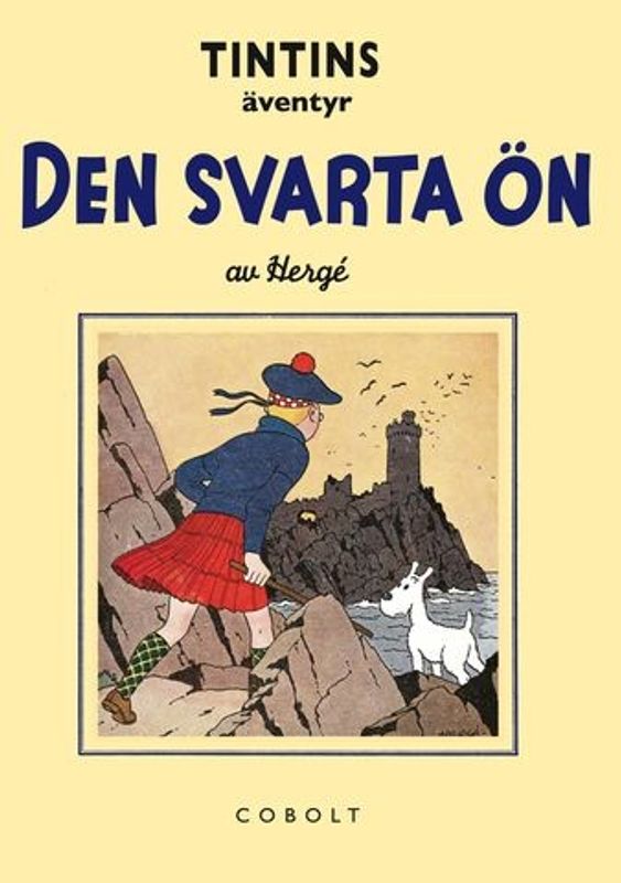 Tintins äventyr - Den svarta ön retro HC
