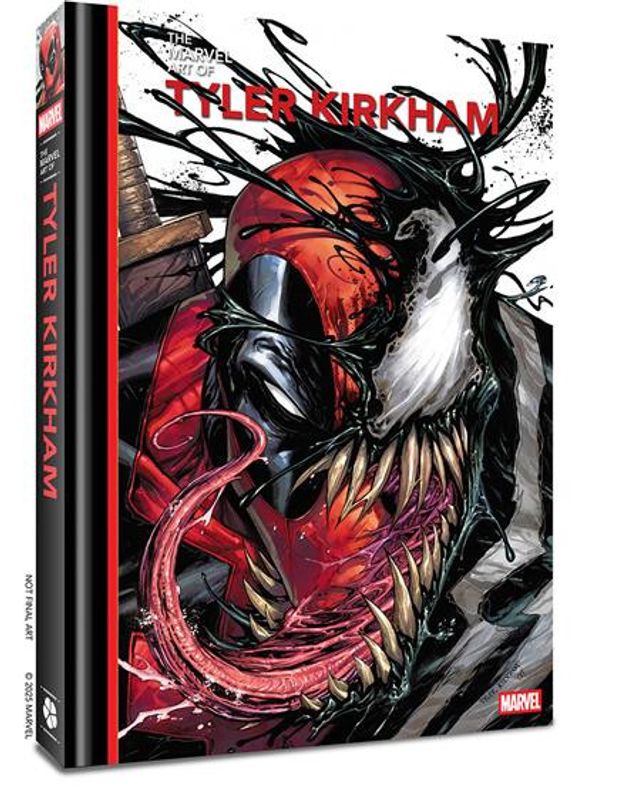 MARVEL ART OF TYLER KIRKHAM HC DIRECT MARKET ED