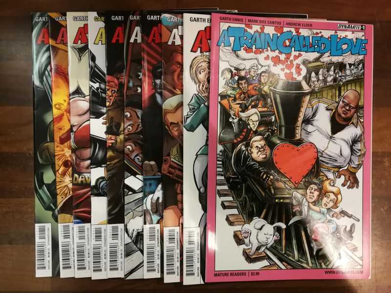 Train Called Love (2015 Dynamite) #1-10 (complete)