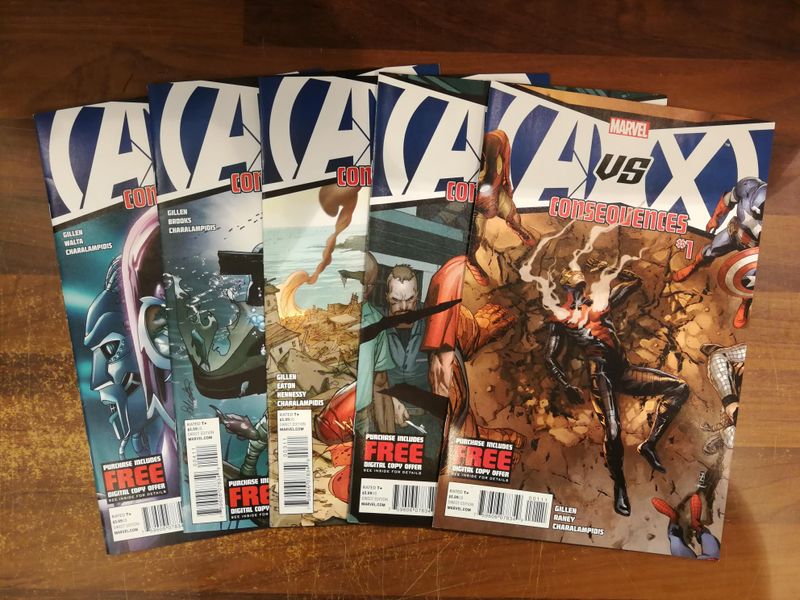 AvX Consequences (2012 Marvel) #1-5 (complete)