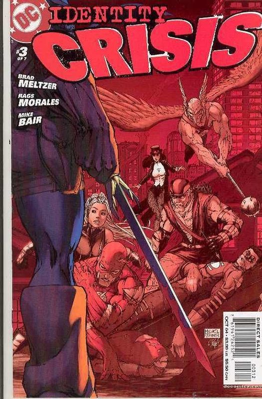 IDENTITY CRISIS #3 (OF 7) FINAL PRINTING