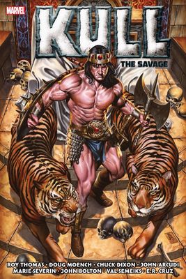 KULL SAVAGE ORIGINAL MARVEL YEARS OMNIBUS HC BROOKS CVR (MR)