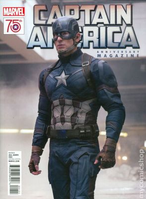CAPTAIN AMERICA 75TH ANNIV MAGAZINE #1 KIRBY CVR