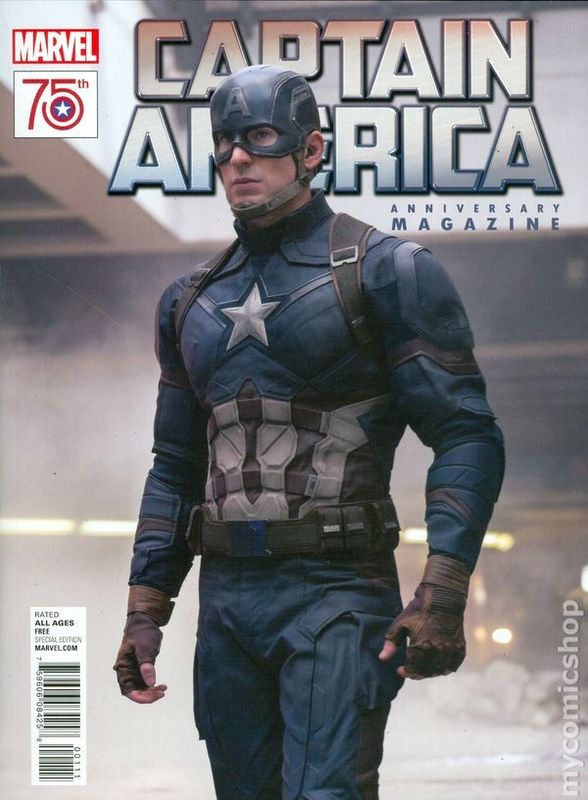 CAPTAIN AMERICA 75TH ANNIV MAGAZINE #1 KIRBY CVR