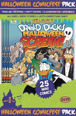 HCF 2017 DONALD DUCK HALLOWEEN SCREAM #2 MINI COMIC