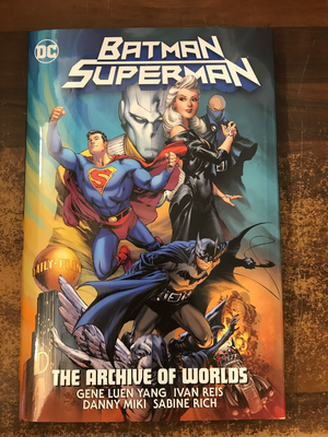 BATMAN SUPERMAN THE ARCHIVE OF WORLDS HC