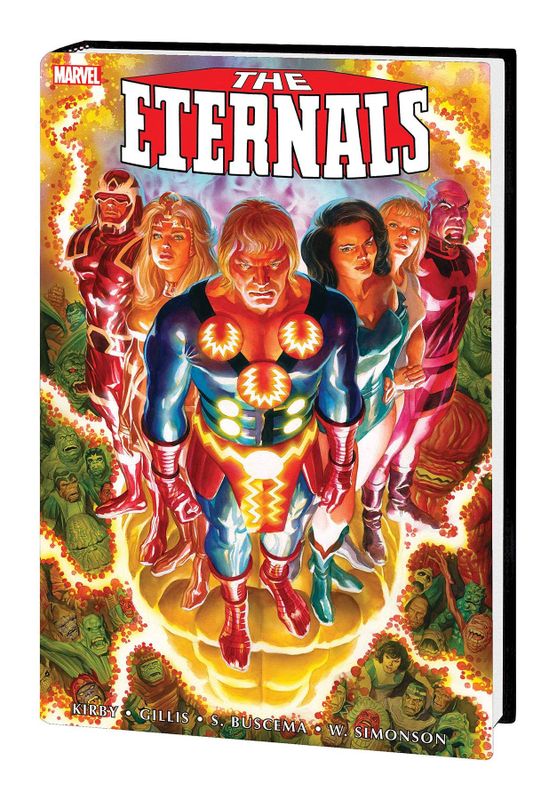 ETERNALS COMPLETE SAGA OMNIBUS HC ROSS CVR