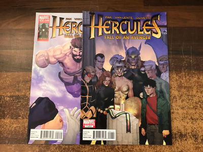 Hercules Fall of an Avenger (2010 Marvel) #1-2 (complete)