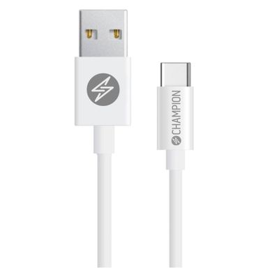 USB-A till USB-C Kabel Vit