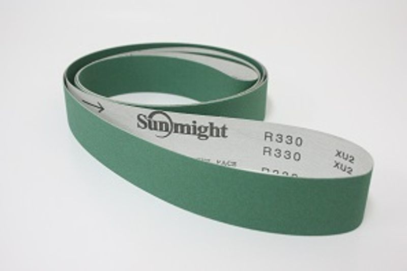 Slipband Sunmight R330 100x1220mm - Aluminiumoxid för Metall