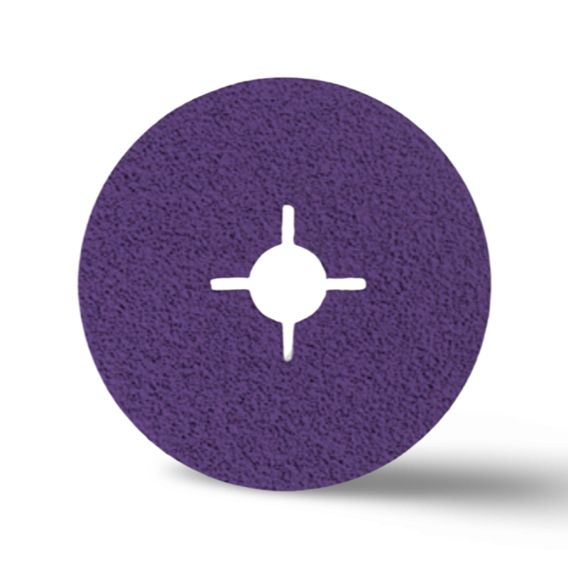 Fiberrondell keramisk 125mm 25-pack