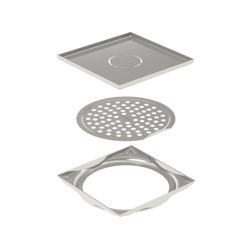 Golvbrunnssil Purus Tile Insert 148 mm