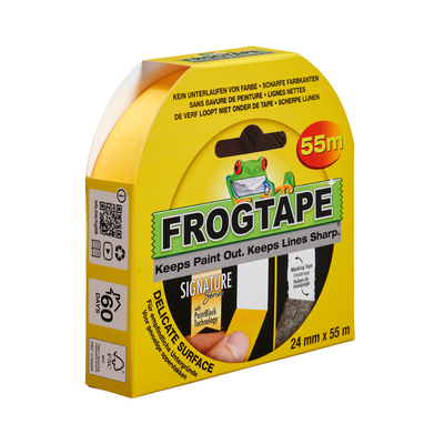 Maskeringstejp Frogtape Gul Delicate surface