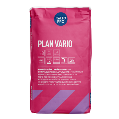 Kiilto Pro Plan Vario – Avjämningsmassa för falläggning