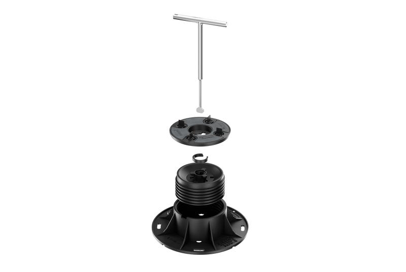 Piedestal PP Level duo maxi H87/150 4mm