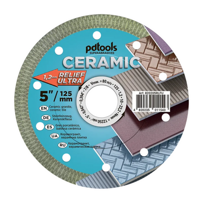 PDTools Ceramic Relief ultra 125mm
