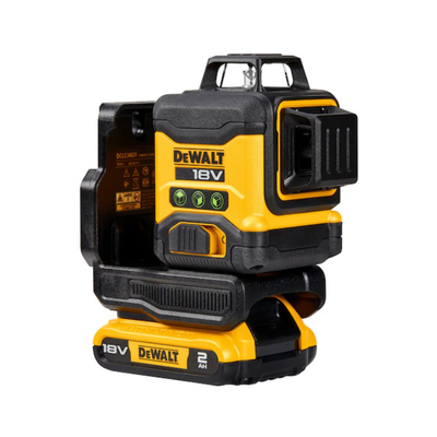 Dewalt 18V XR Kompakt 3x360 Krysslinjelaser i kit