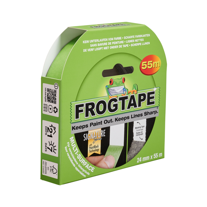 Maskeringstejp Frogtape Grön Multi surface